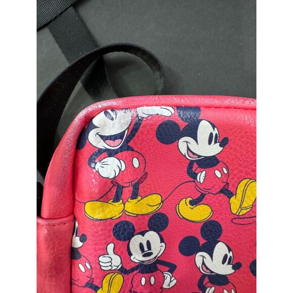 BUCKLE DOWN DISNEY Mickey Mouse ROSE PINK CROSSBODY WALLET SHOULDER BAG - Picture 13 of 15